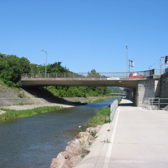 Wientalverbauung in der KG Hütteldorf