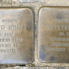 Stolperstein en memoria de Theodor  Kraft