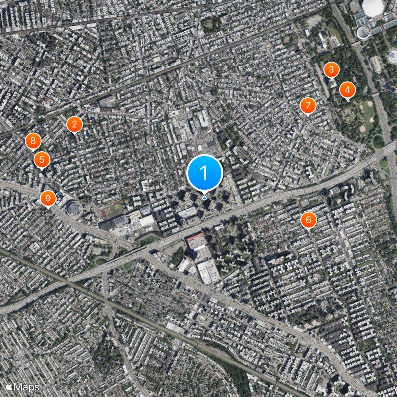 LeFrak City Map