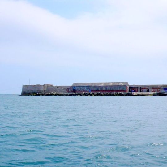 Inner Breakwater With Victualling Store