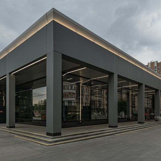 Vestibule of Lefortovo metro station