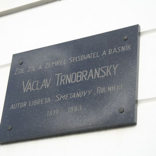 Pamětní deska Václava Trnobranského