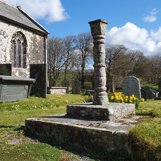 Sundial To South Of Church Of St David