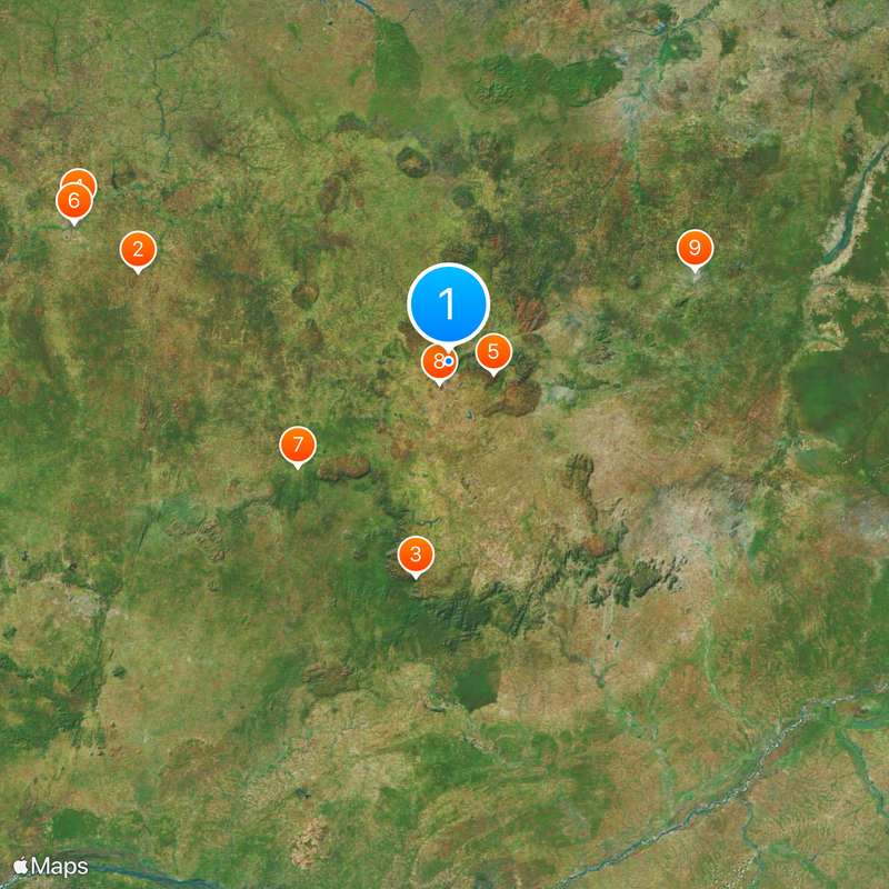 University of Jos Map