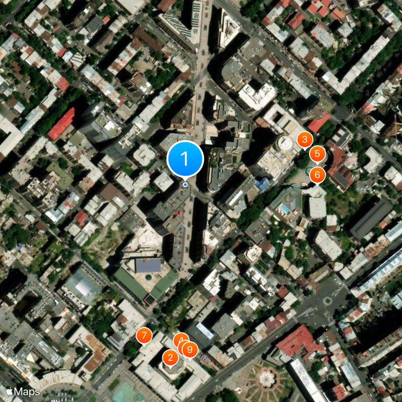 Yerevan Metro Map