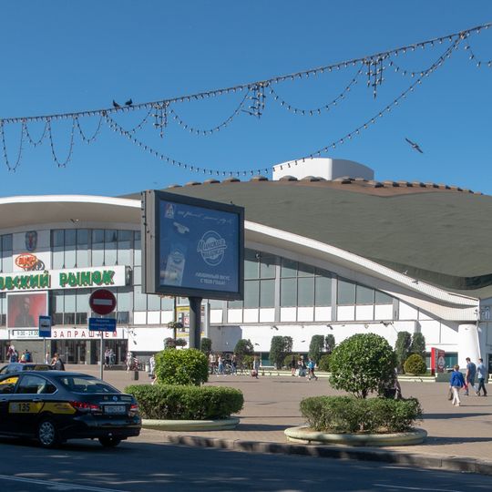 Kamaroŭski market, Minsk