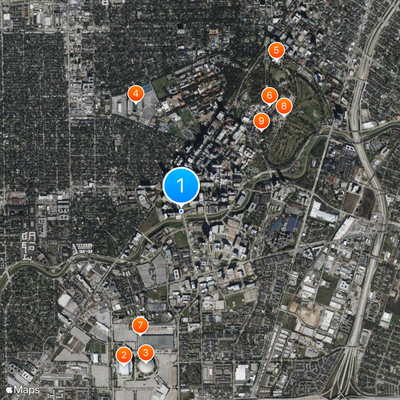 University of Texas Health Science Center at Houston Map