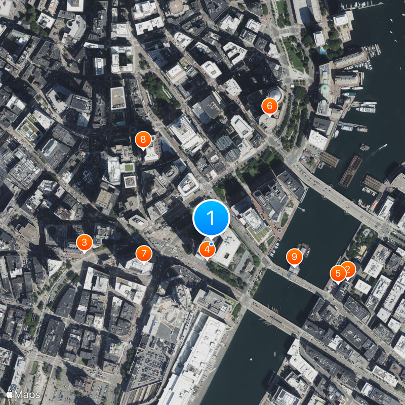 Federal Reserve Bank of Boston Map