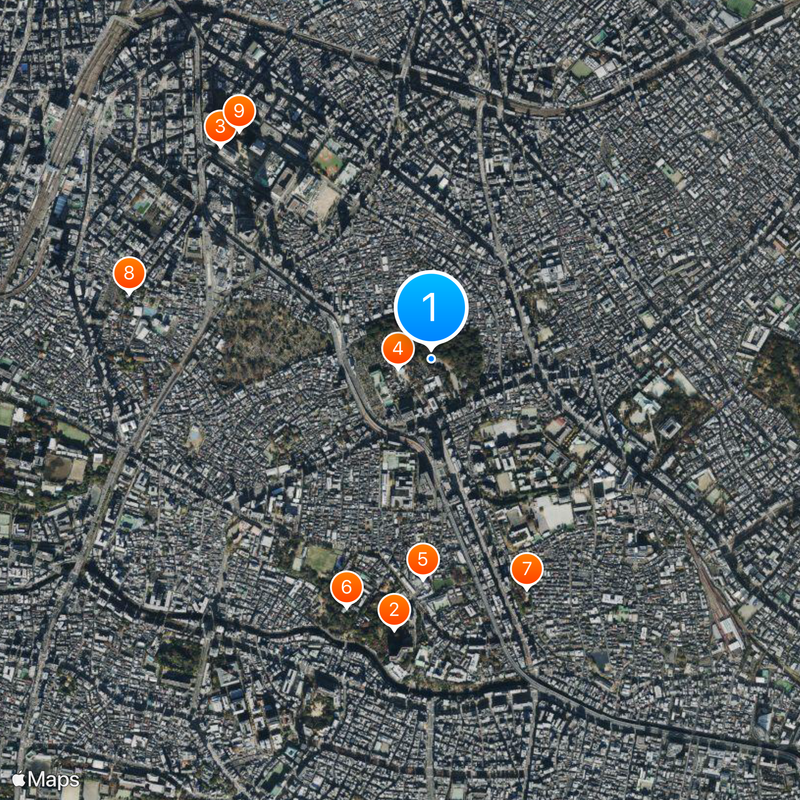 Toshimagaoka Cemetery Map