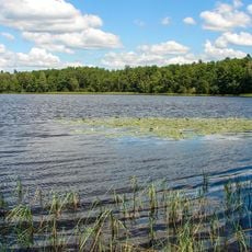 Lake in Sarny Raion of Rivne Oblast in Ukraine