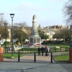 World War I Memorial Including Gate And Gate Piers