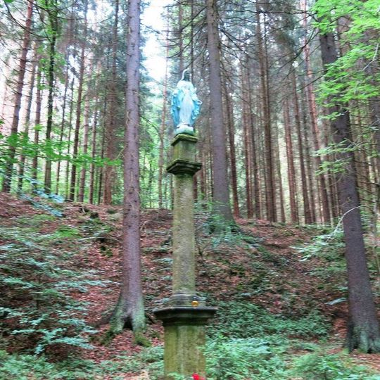 Mariánský sloup u Kamenického potoka
