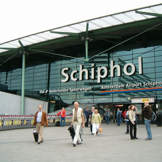 Schiphol Airport railway station