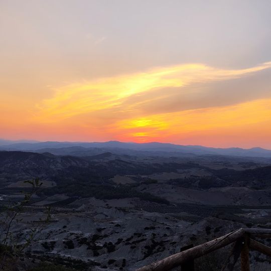 Belvedere sulla Riserva Naturale dei Calanchi di Montalbano Jonico "Angelo Vassallo"