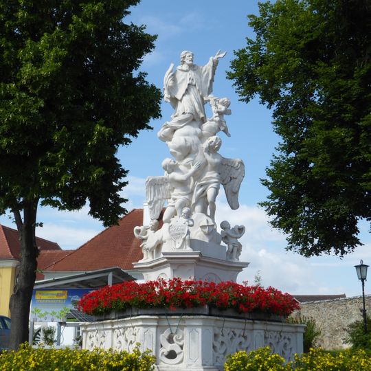 Figurenbildstock hl. Johannes Nepomuk, Langau