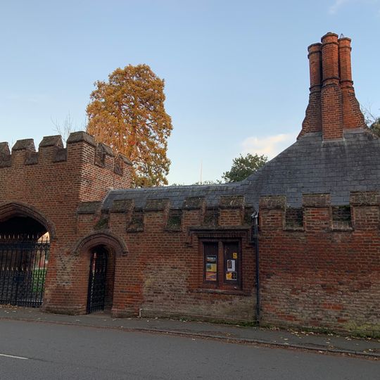 Outer Gateway And Boundary Wall