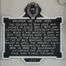 Colegio de San Jose historical marker