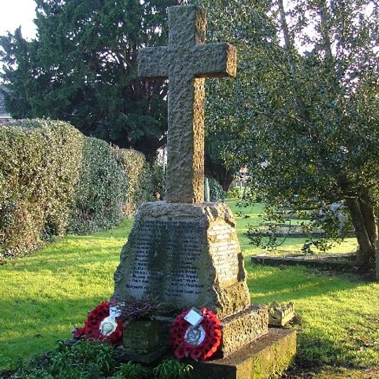 Rowde War Memorial Cross