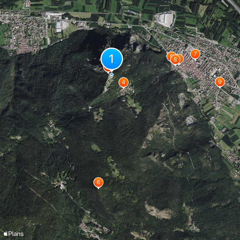 Sacra di San Michele Karte