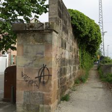 Zug der Polizeimauer