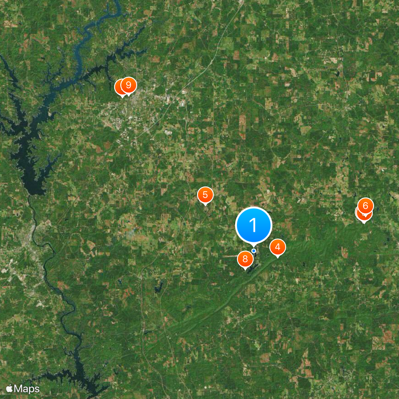 Callaway Gardens Map