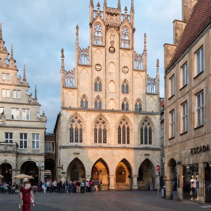 Histórico Paço Municipal de Münster