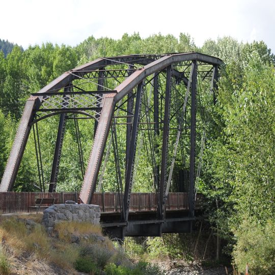 Cold Springs Pegram Truss Railroad Bridge