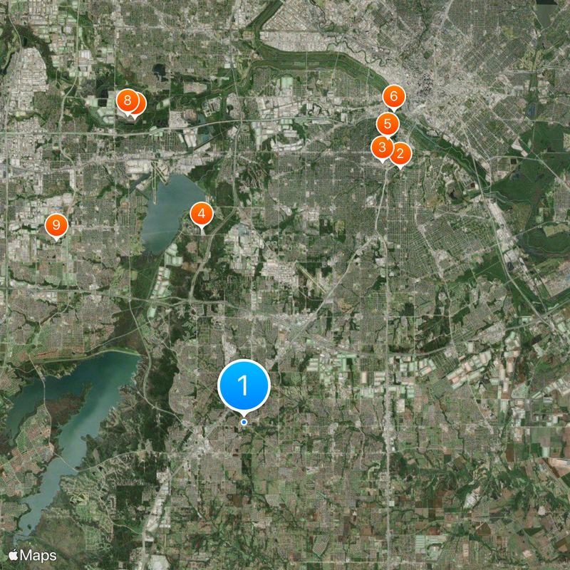 Trinity Christian School – Cedar Hill Map