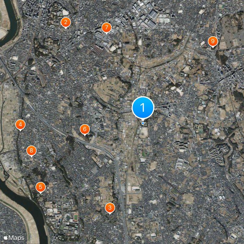 KOEI VERITAS Junior & Senior High School Map
