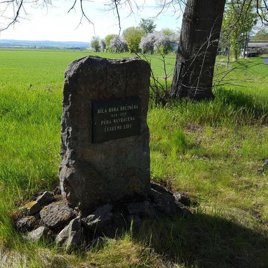 Bílá Hora memorial in Skřipel