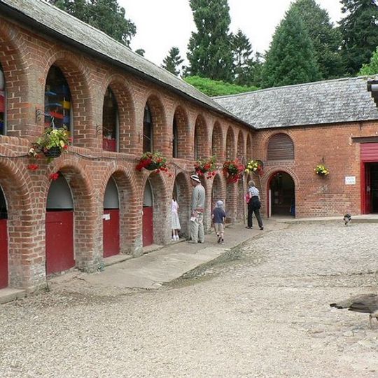 Coach House, Stables And Servant Cottages Approximately 140 Metres South West Of Escot