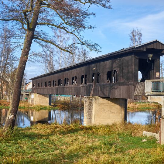 Lávka přes Ohři v Kynšperku nad Ohří