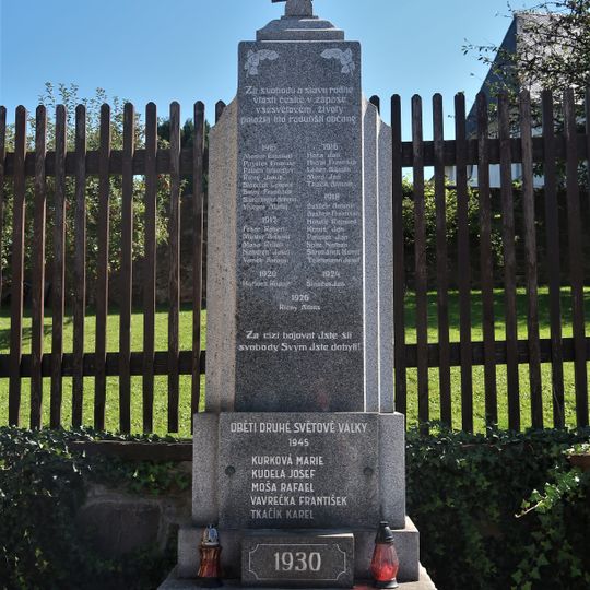 Pomník padlým v Raduni