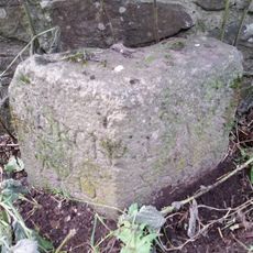 Boundary Stone Against East And Of South Parapet Wall Of Calves Bridge