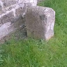 Township Road Marker Stone At Junction With Billy Lane