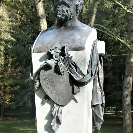 Bust of Eduard Steffen in Česká Lípa