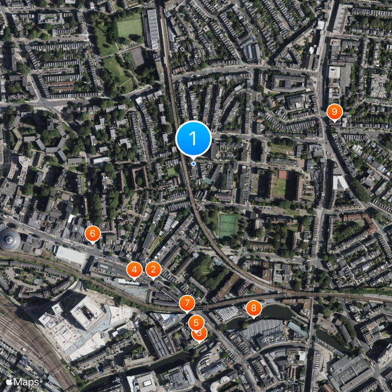 Kentish Town Map