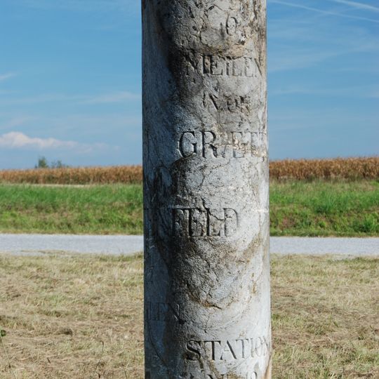 Kilometer-/Meilenstein