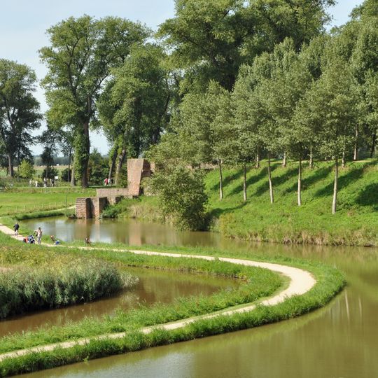 Percelen deel uitmakend van het voormalige verdedigingsstelsel