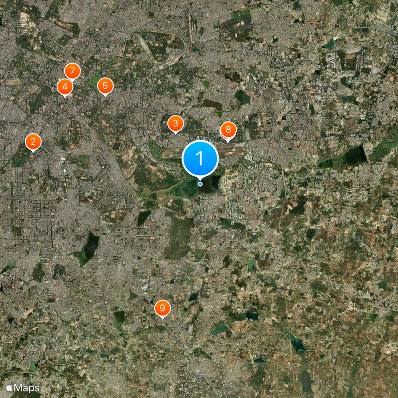 Bellandur Lake Map