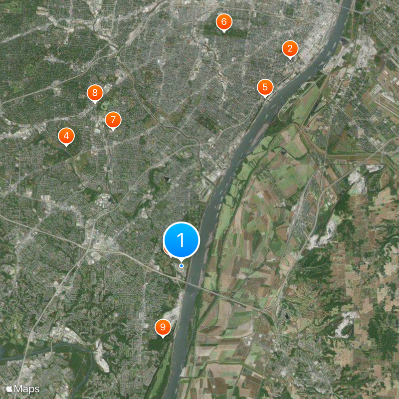Jefferson Barracks Military Post Mappa