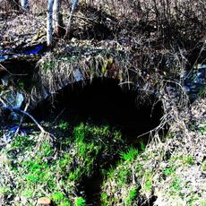 Klenutý cihelný můstek u Prachatické ulice v Bavorově