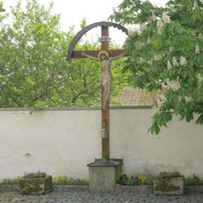 Kříž na Dómském náměstí v Litoměřicích