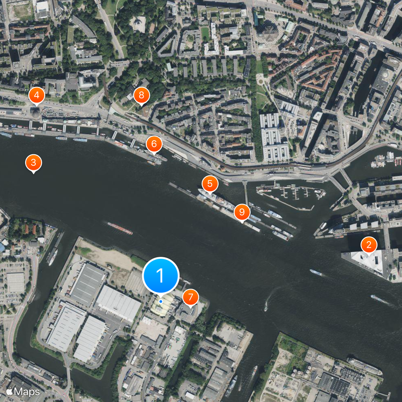 Theater im Hafen Mappa