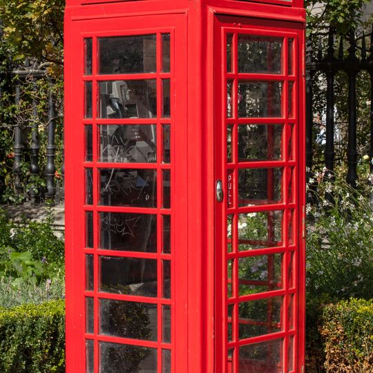 K6 Telephone Kiosks At St Paul's Cathedral