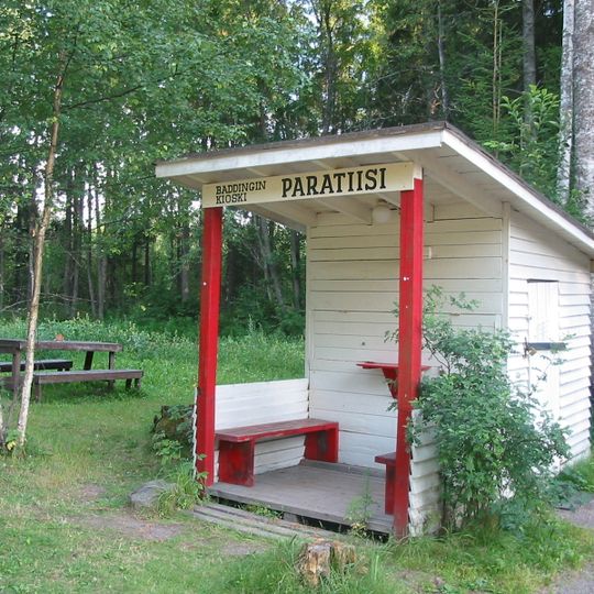 Baddingin kioski Paratiisi
