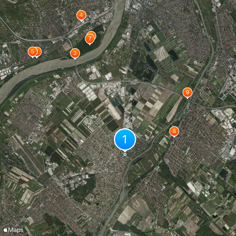 Szigetszentmiklós Map