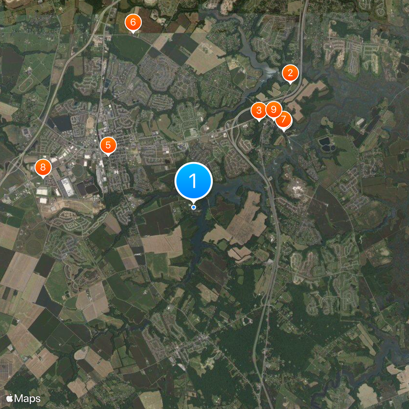 St. Andrew's School Map