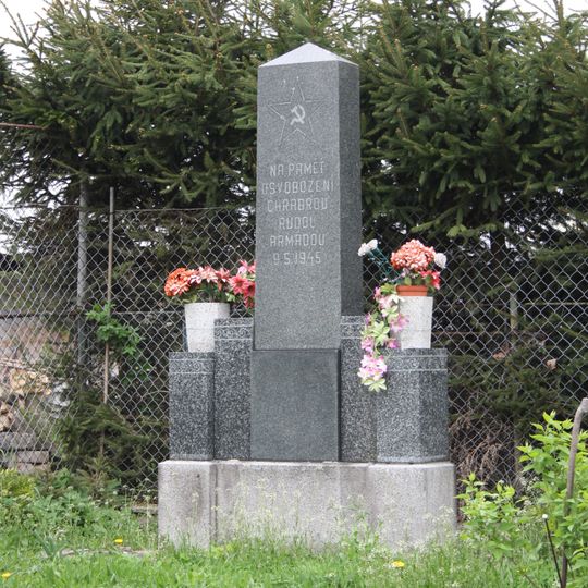 Pomník osvobození v Jištěrpách