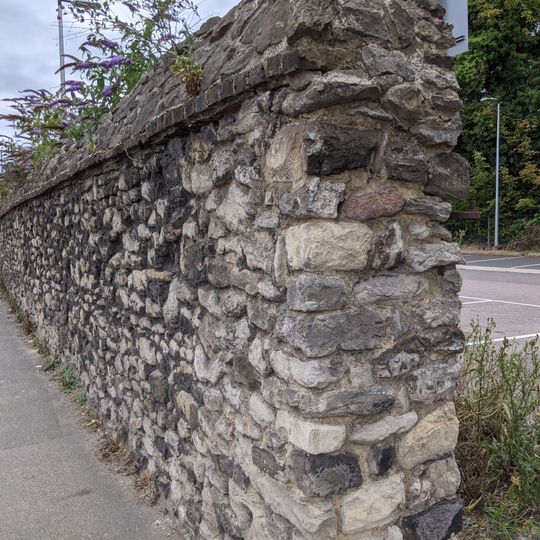 Remains Of Priory Walls In Victoria Road, Kingsfield Terrace And Priory Lane, Including The Doorway In Kingsfield Terrace